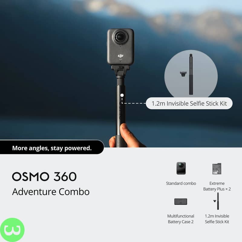 DJI Osmo 360 Adventure Combo

                                                            alt=