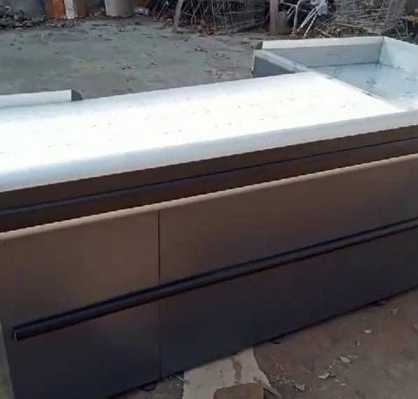 Bakery Counters/ Bakery racks/ wall rack/ Store Rack/cash counter/ POS

                                                            alt=