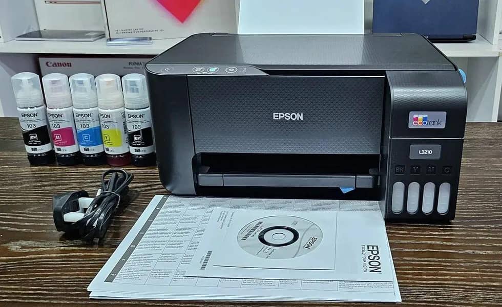 Epson New Printer Box Pack | L3210 L3250 L8050 L8100 L18050 Epson Ink

                                                            alt=