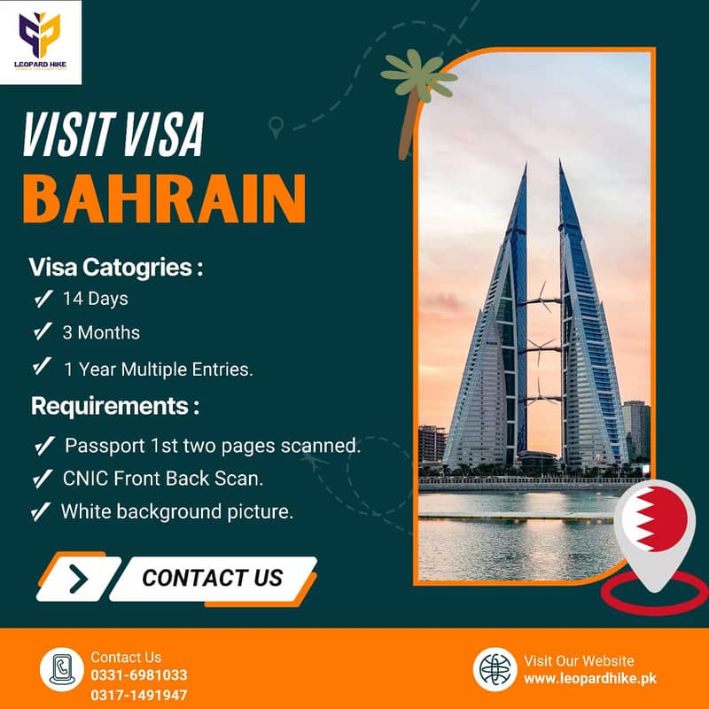 Visit visa, Dubai, Bahrain, Gulf Countries, Visa Service Available

                                                            alt=