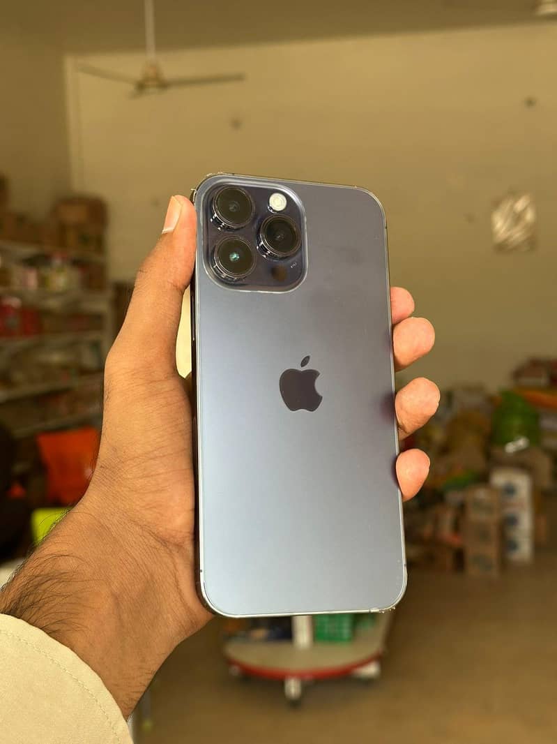 Iphone 14 Pro Max  PTA  256 GB

                                                            alt=