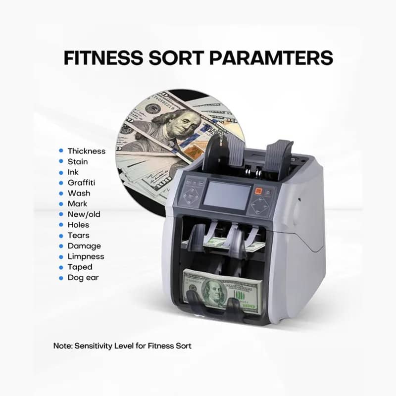High Speed Cash Sorting Machine 2CIS, 100% Accurate Detection

                                                            alt=