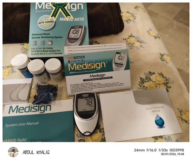 MEDISIGN BLOOD GLUCOSE MONITORING SYSTEM

                                                            alt=
