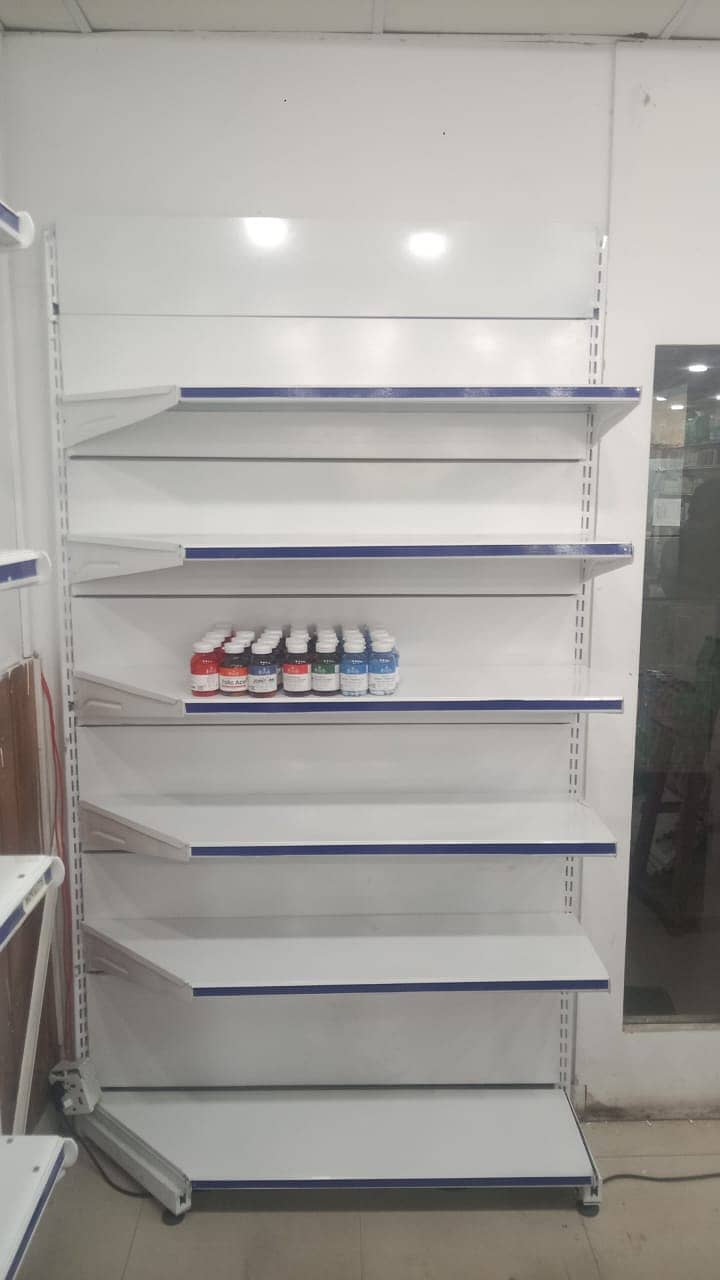 Store Rack/ Wall Rack/ Gondola Rack/ Cash Counter/ Trolleys/ Baskets

                                                            alt=
