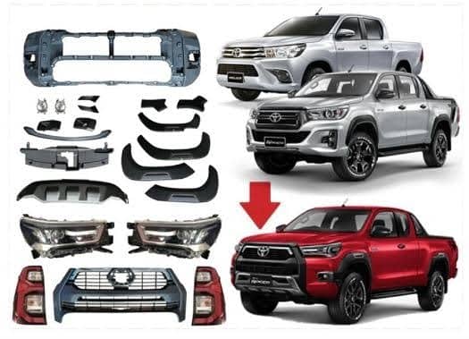 Toyota Revo 2018 to Rocco GR conversion

                                                            alt=