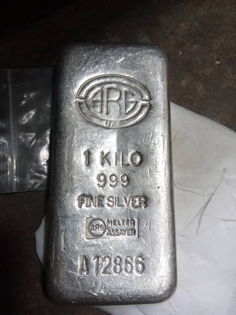 1Kg Silver bar

                                                            alt=