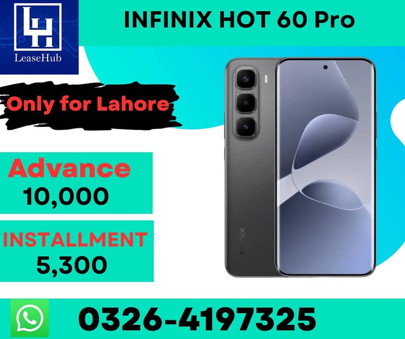 Infinix Hot 60 Pro 8/128 On Easy Installment

                                                            alt=