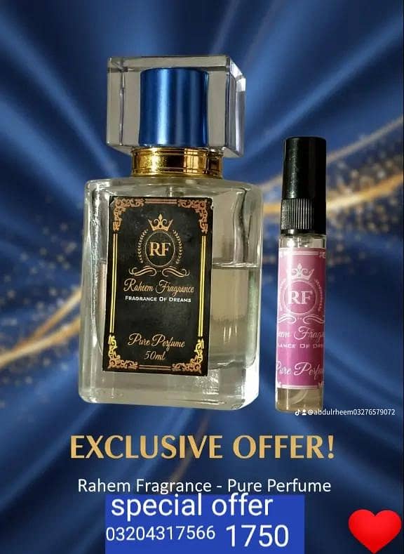 Perfumes  FRAGNANCE 50ML  long lasting

                                                            alt=
