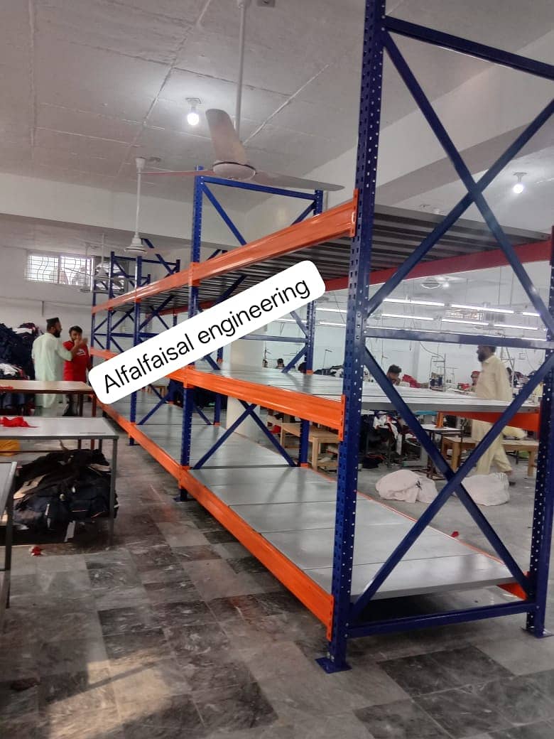 Heavy Duty Rack, Super Market Racks, Warehouse Racks, cash counters

                                                            alt=