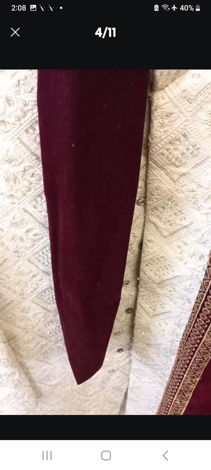 Sharwani just few hours used Stuff is new

                                                            alt=