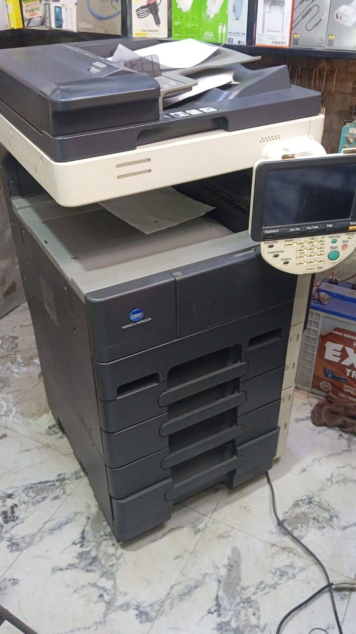 FOR SALE: Konica Minolta Bizhub 423 Photocopier - ALMOST NEW!

                                                            alt=