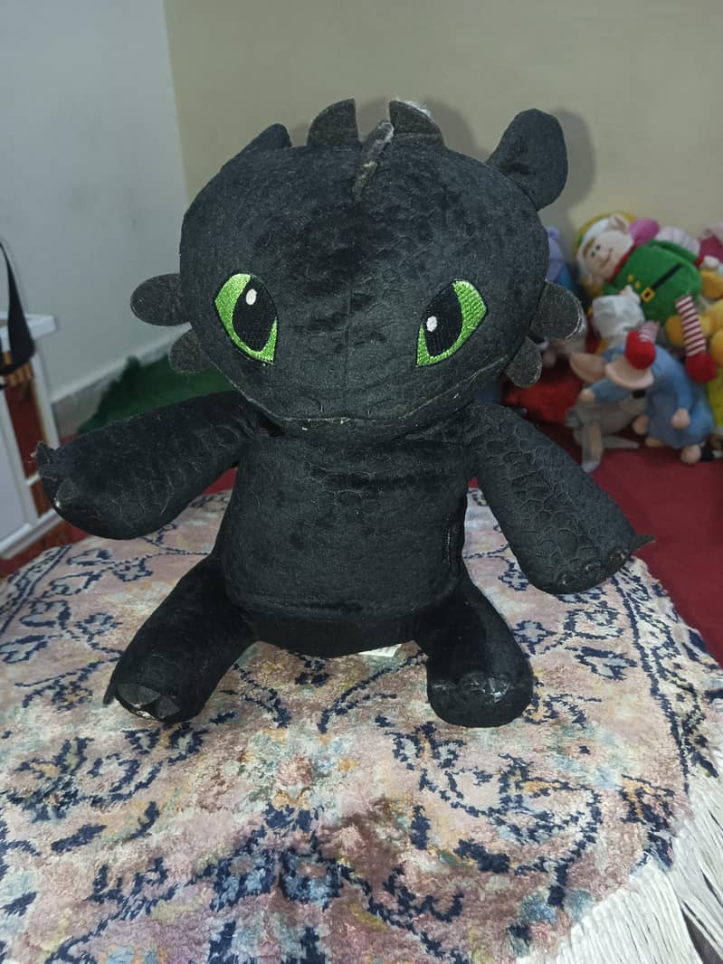Toothless (Nightfury) from How To Train Your Dragon Series

                                                            alt=
