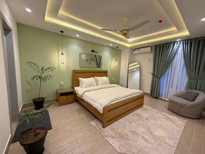 2 Bed Furnished Flat for Rent in Bahria Town Phase 4 Paradise comerical Pavillion 99