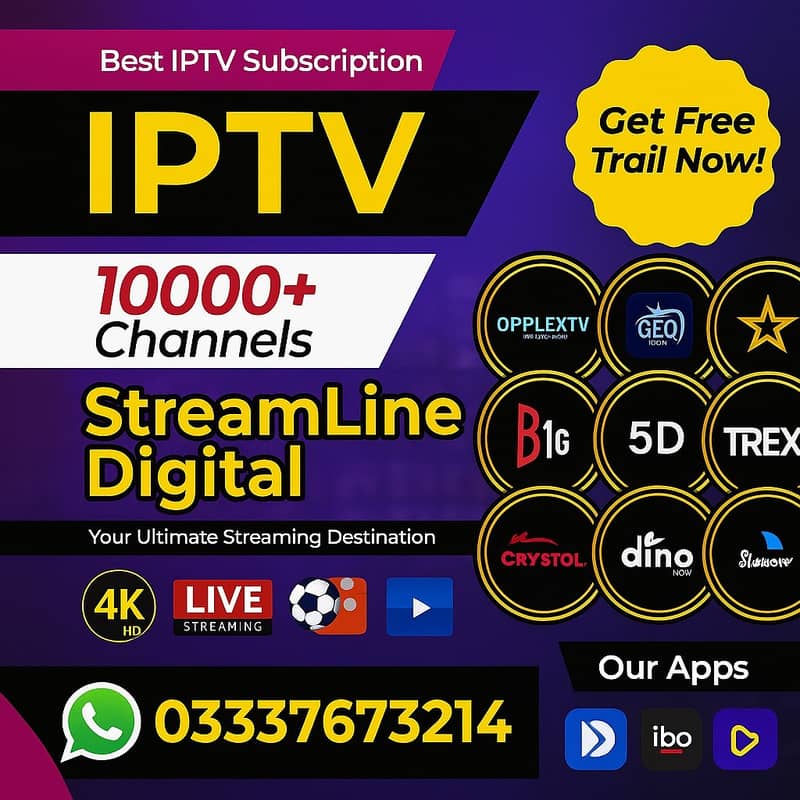 IPTV Opplex IPTV , Mega, Geo, B1G, Starshare, Crystal, Dino, 5G IPTV

                                                            alt=