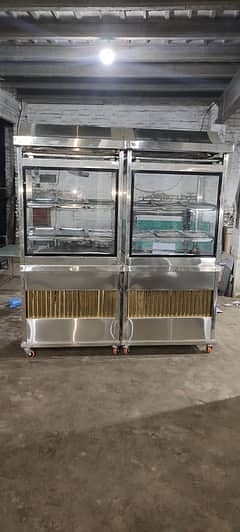 shawarma counter , burger counter , bbq counter , grill counter