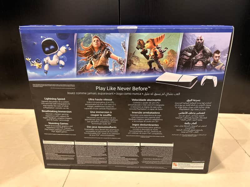 PS5 Digital Edition 825GB – Brand New | 1 Controller | Sealed Box

                                                            alt=