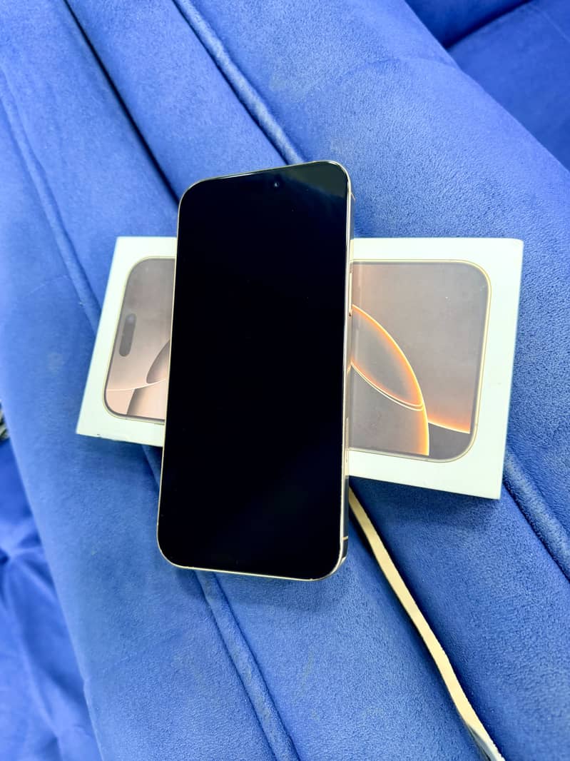 iPhone 16 Pro Max | 256GB | PTA Approved | Original Box  | Urgent Sale

                                                            alt=