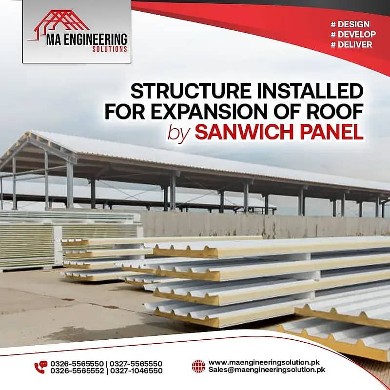 Industrial factory shed/ Dairy farm / steel Shed / Sandwich panels

                                                            alt=