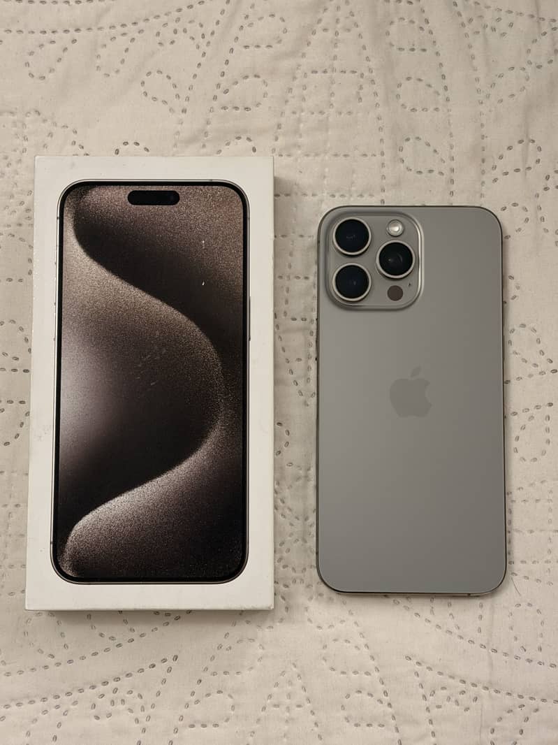 iPhone 15 Pro Max 256GB pta approved Genuine

                                                            alt=