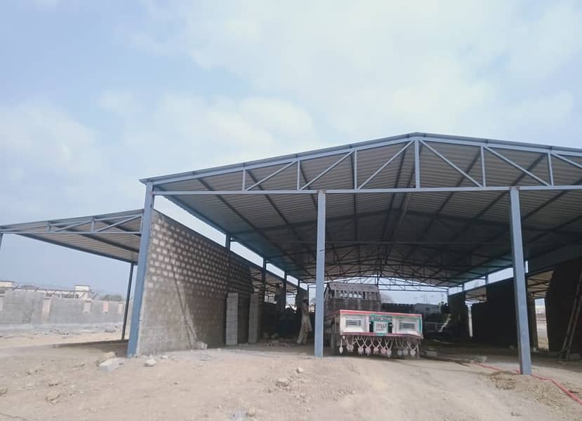 Marquee Shed Industrial Steel Structure Cold Storage PPGI Shed

                                                            alt=