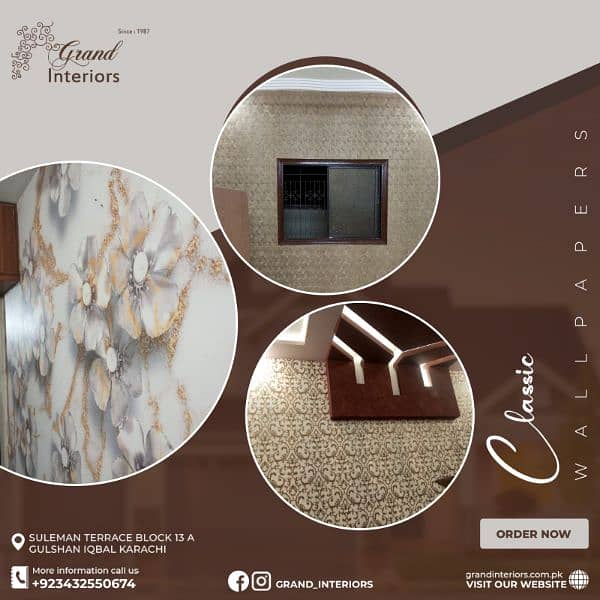 Wallpapers wall morals wall panels wall design by Grand interiors

                                                            alt=