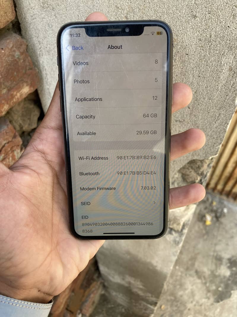 I phone xs 64 gb non pta panel change battery original

                                                            alt=