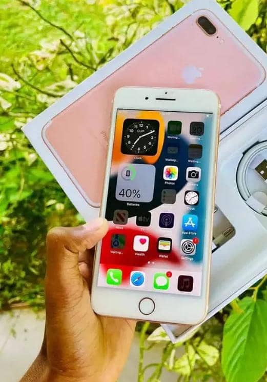 IPhone 7 plus 128 GB only WhatsApp number03468556940