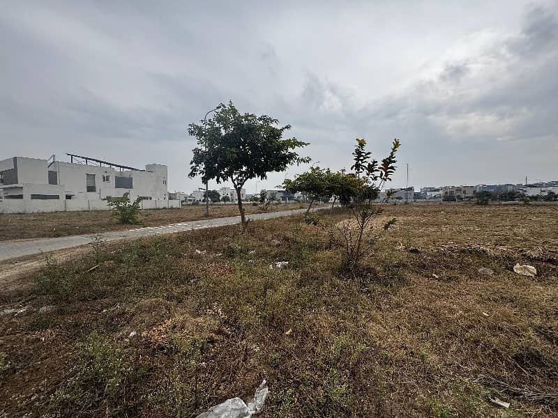 Facing Park 20 Marla Residential Plot In DHA Phase 8 - Block W