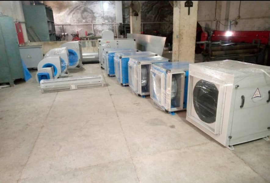 Air Curtains / Chiller / Blowers / Exhaust fan / AHU FCU DUCTING

                                                            alt=
