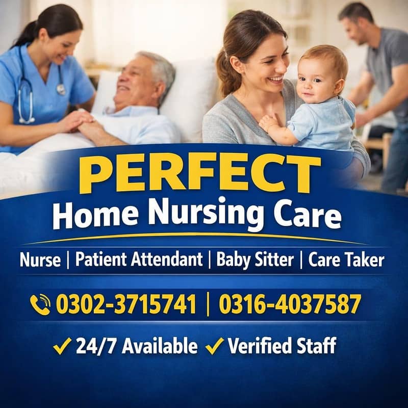 Patient Attendant /Nurse /Nanny /Care Taker /,Maids /Helpers /Cook etc

                                                            alt=