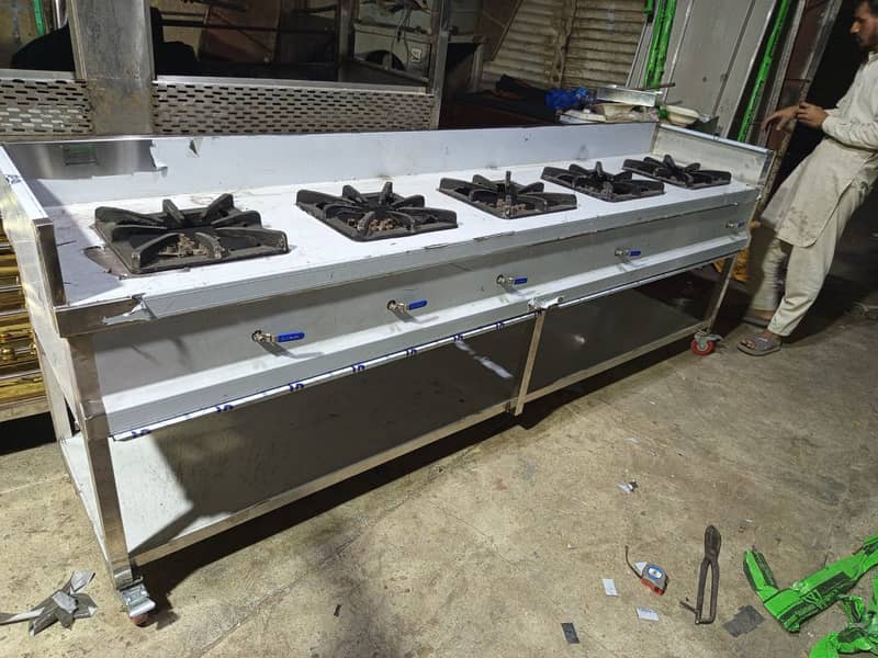 Deep Fryer / Pizza Oven / Hotplate / Shawarma Counter / Working Table

                                                            alt=