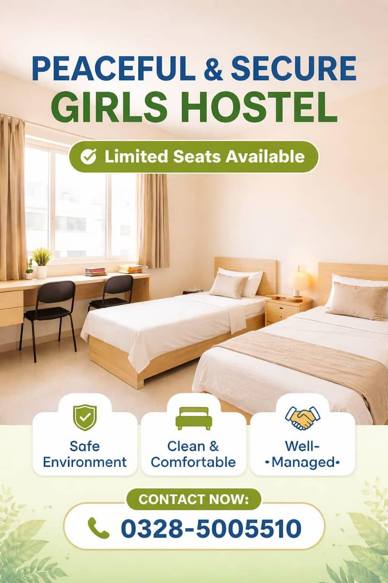 Peaceful & Secure Girls Hostel - Limited Seats Available

                                                            alt=