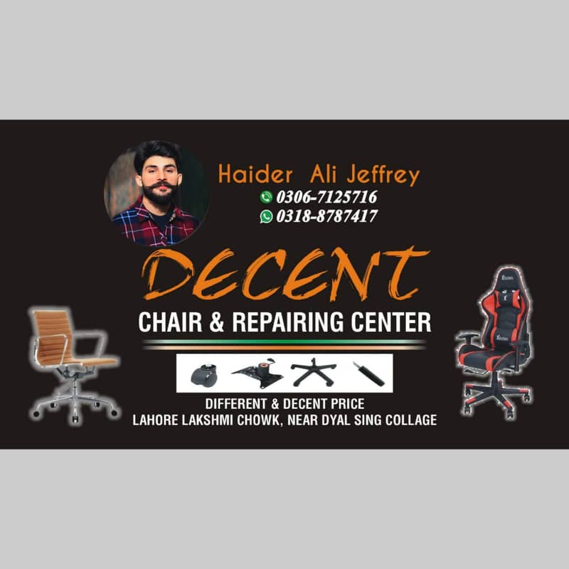 Gaming chair repair and poshish master | Home chair repair service

                                                            alt=