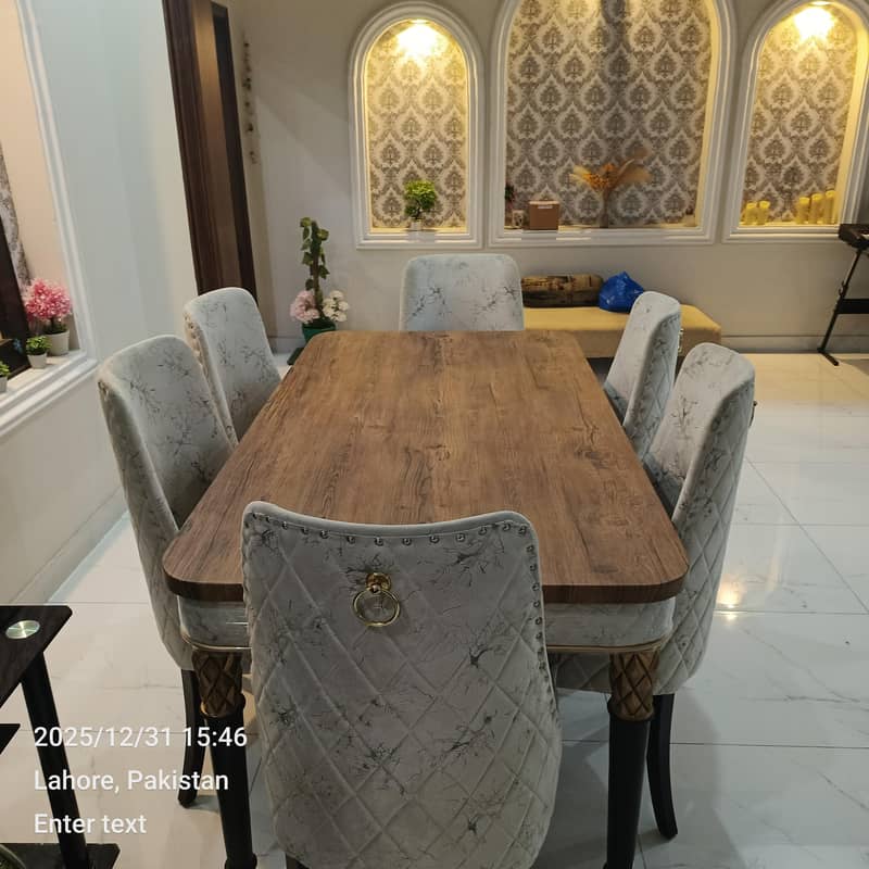 6 person dinning table

                                                            alt=