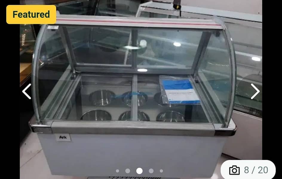 Ice Cream Display Counter Freezer / New ice cream counter

                                                            alt=