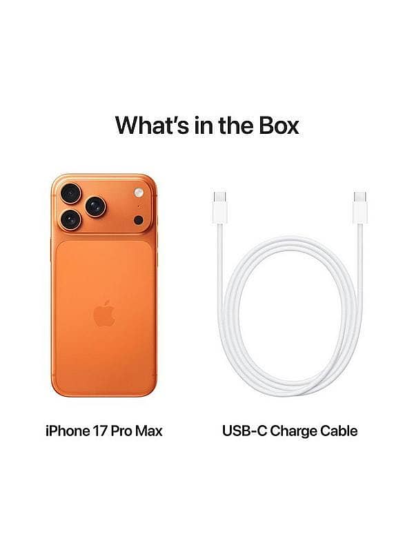 iPhone 17 Pro Max 256GB Orange – PTA Approved – Box Pack

                                                            alt=