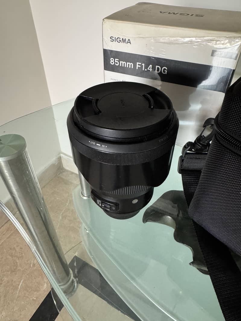 85mm F 1.4 DG Sigma art for Nikon mount

                                                            alt=