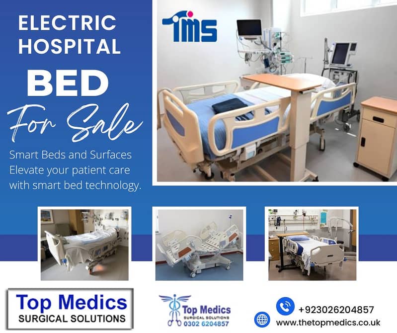 Hospital Bed Medical bed -Electric ICU Patient Bed- Surgical bed