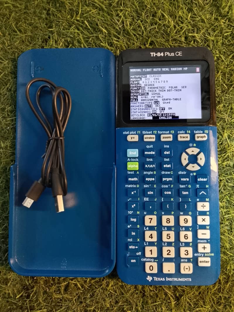 TEXAS INSTRUMENTS TI-84 PLUS CE SILVER EDITION GRAPHIC CALCULATOR

                                                            alt=