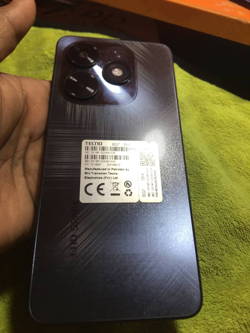 Tecno spark 20c  first hand better condition

                                                            alt=
