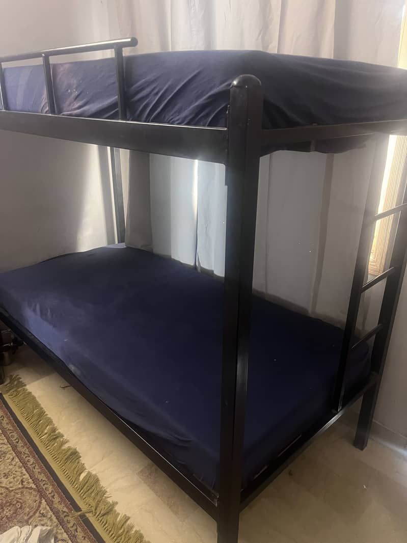 Bunk Bed / Double Story Bed - Iron Metal

                                                            alt=