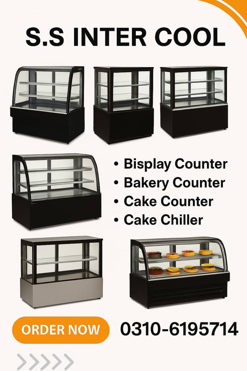 Showcase counter , Bakery counter , Mart counter , Display counters

                                                            alt=
