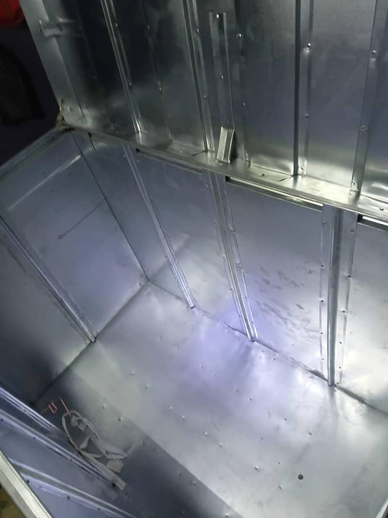 Heavy steel sheet sandook