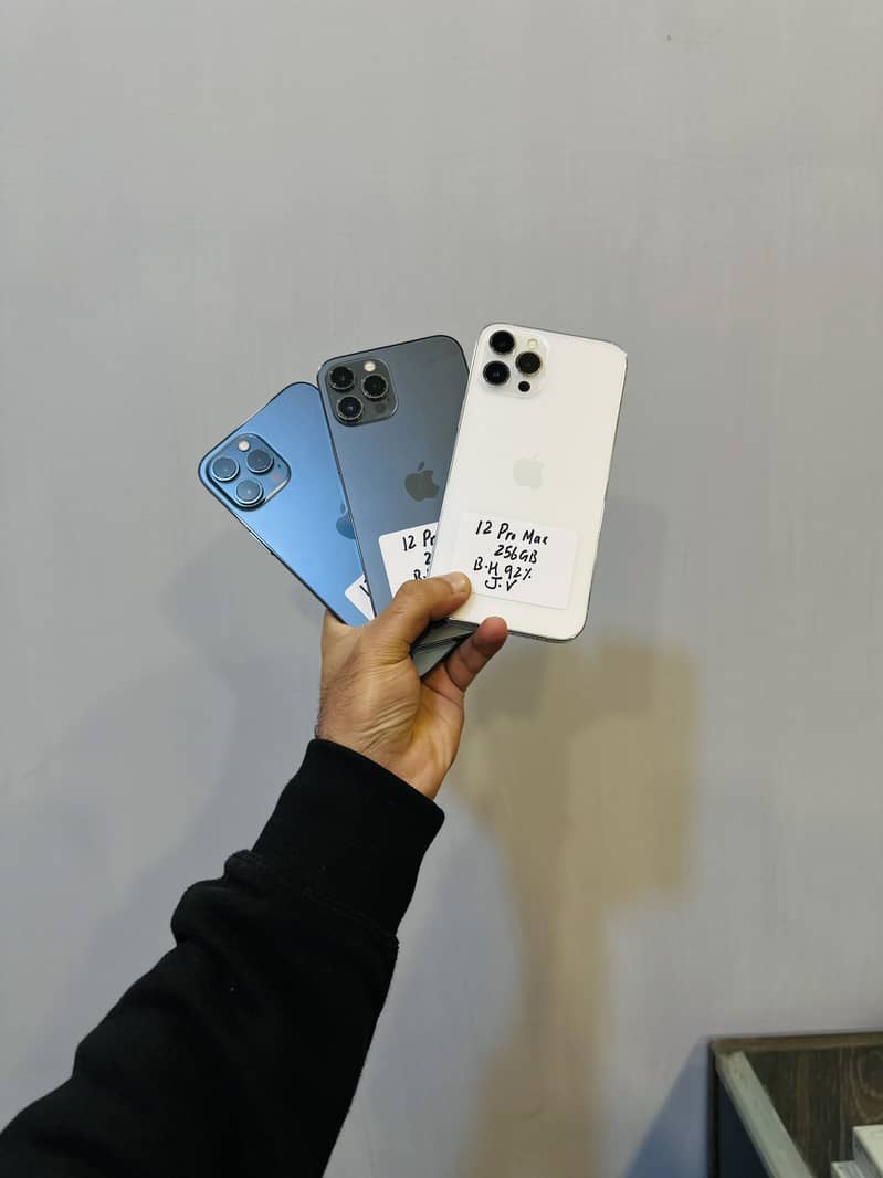 Iphone 12promax 256gb Non PTA jv Battery Health 85+

                                                            alt=
