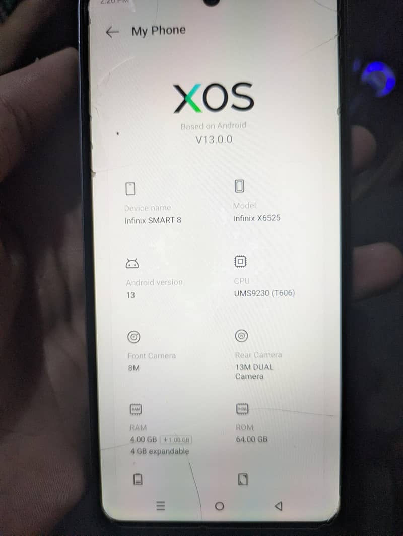 infinix phone 4+4/64 all oka

                                                            alt=