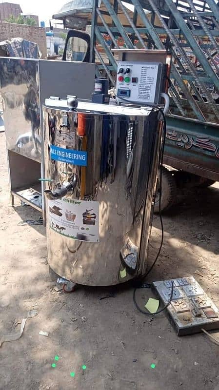 Milk Chiller, Electric milk chiller, Milk Boiler, Milk cooling Chiller

                                                            alt=