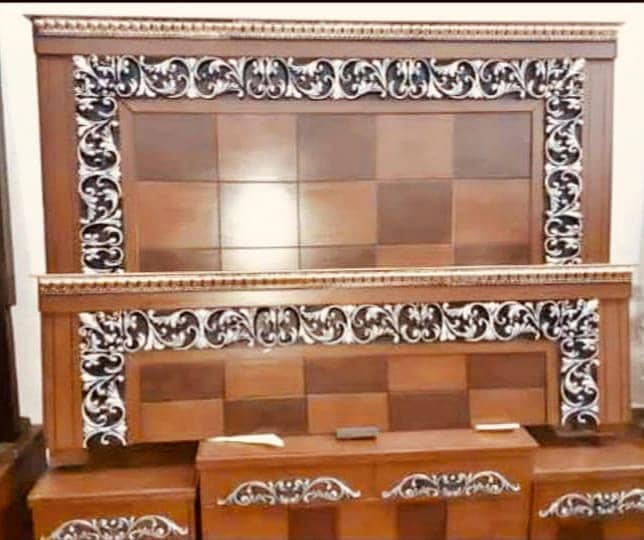 Double bed / bed set / king size bed / wooden bed / bed / Furniture

                                                            alt=