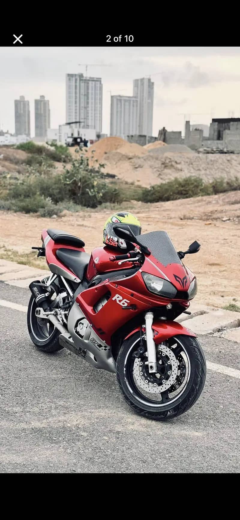 Heavy Sports Bike Yamaha R6 in stock and mint condition!!

                                                            alt=