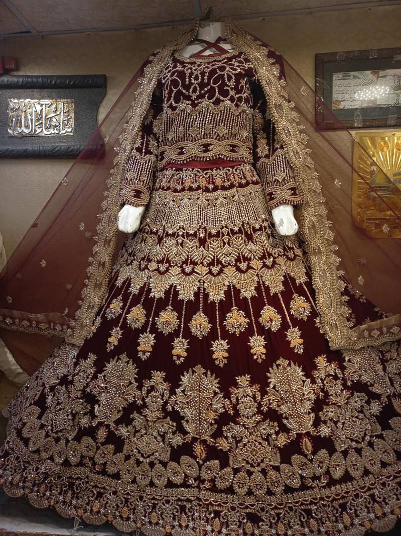 New Bridal Dress | Wedding Dress | Bridal Lehnga | Barat Dress

                                                            alt=