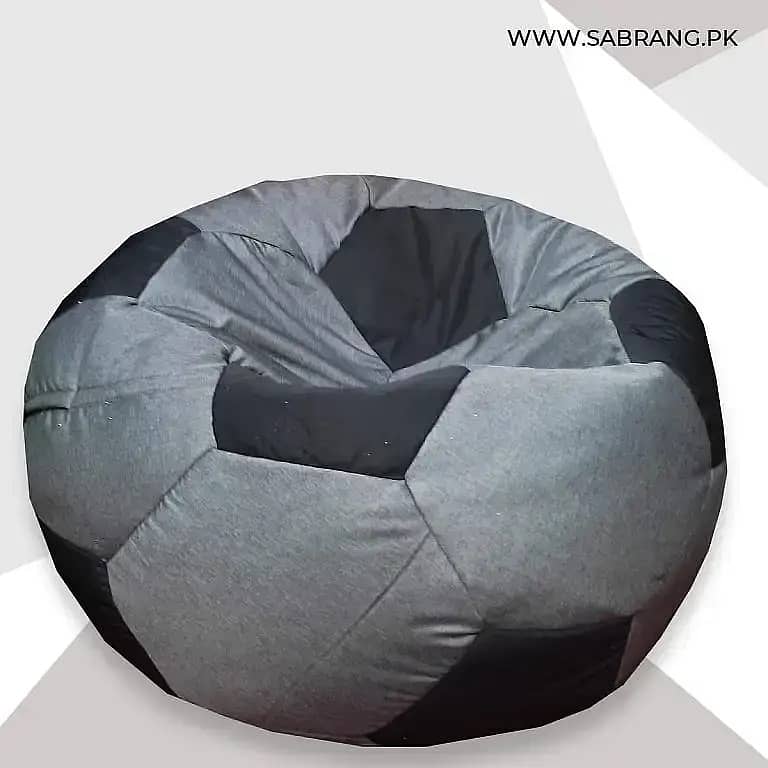 Bean bag / puffy bean bag / leather bean bag sofa cum bed / bean bags

                                                            alt=